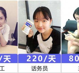 泰兴关于斗米兼职上的模特雇用的信息