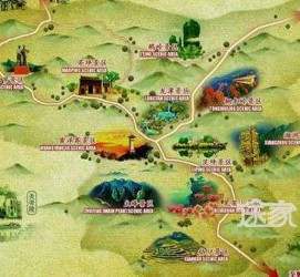 泰兴景点地图(长沙景点地图)